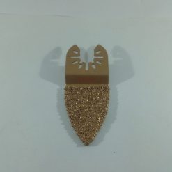 Kap Multiblade spetsig smul på båda sidor för kakel hänge med en brun topp som liknar djuröron och en spetsig botten.