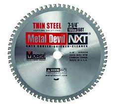 Cirkelsågblad för kapning av tunt stål.
Produktnamn: Metal Devil stålkapklingor -Tunt Stål-